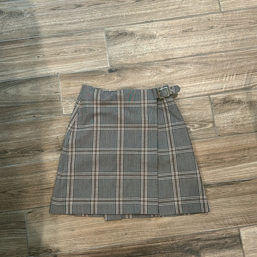 Banana Republic Plaid Pencil Skirt
